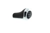 Nuca Schimbator BMW Seria 5 E39 (1995-2003) 6 Viteze Negru/Crom Piele Ecologica ALM