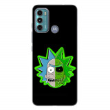 Husa compatibila cu Motorola Moto G60 Silicon Gel Tpu Model Rick And Morty Alien
