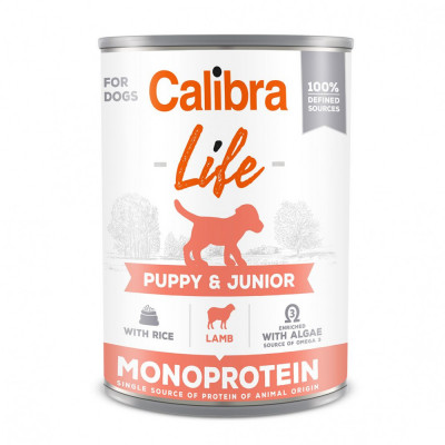 Calibra Dog Life Puppy &amp;amp;amp; Junior Lamb with Rice 400 g foto