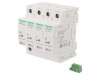 Limitator de supratensiuni Tip 2 3P+N DIN A9L20601