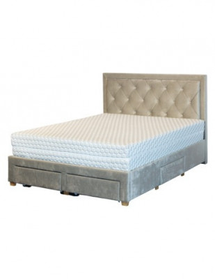 Saltea cu arcuri impachetate individual, Neptun Memory Pocket Comfort 180x200x30cm, 7 zone de confort, spuma poliuretanica HR, memory foam 4 cm, husa foto