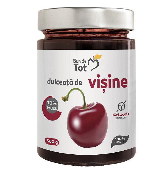 Dulceata de visine &quot;bun de tot&quot; 360g dacia plant