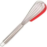Tel din inox, cu o bareta de silicon, pentru bucatarie, 33.3 x 6 cm