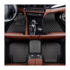 Capitonaj Interior Premium Diamond Mats Negru + Cusatura Negru