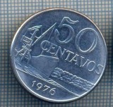 AX 903 MONEDA- BRAZILIA - 50 CENTAVOS -ANUL 1976 -STAREA CARE SE VEDE