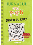 Ghinion cu carul. Jurnalul unui puşti (Vol.8) - HC - Hardcover - Jeff Kinney - Arthur