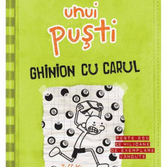 Ghinion cu carul. Jurnalul unui puşti (Vol.8) - HC - Hardcover - Jeff Kinney - Arthur