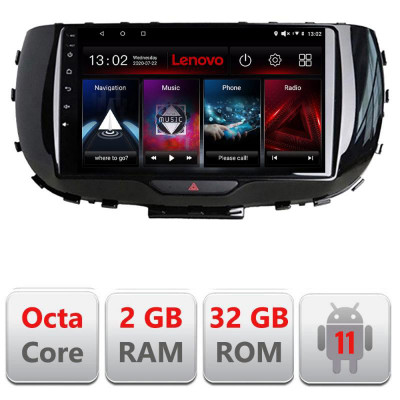 Navigatie dedicata Kia Soul 2020- D-soul Lenovo Octa Core cu Android Radio Bluetooth Internet GPS WIFI DSP 2+32 GB 4G kit-soul+ CarStore Technology foto