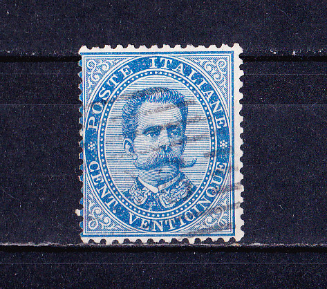 TSV$ - 1879 ITALIA MICHEL 40, STAMPILAT