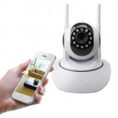 Camera de supraveghere Wireless reglabila P2P cu 2 antene foto