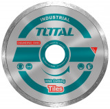 TOTAL - DISC DIAMANTAT CONTINUU - CERAMICA - UMED - 180MM (INDUSTRIAL) PowerTool TopQuality