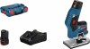 Bosch GKF 12V-8 Masina de frezat muchii cu 2 acumulatori Li-Ion, 3Ah + L-Boxx ProAdvanced PowerfulTools