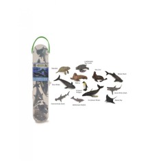Cutie cu 12 minifigurine Animale marine Set 1