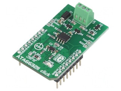 Ata663211 Can Lin Uart Transceiver Click Board 3.3V foto
