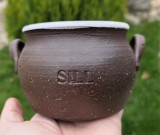 VAS VINTAGE PENTRU PESTE HERING DIN CERAMICA SCANDINAVĂ