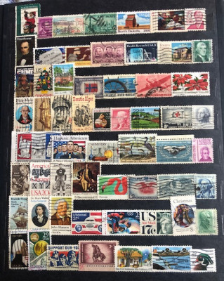 6029 - lot timbre SUA foto