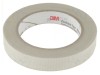 Bandă Electroizolantă Albă 19mm x 33m Silicon, 3M