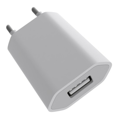 Incarcator retea USB, 5V,1A, compact, universal, alb foto