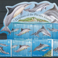 254-PITCAIRN ISLANDS 2012-PESTI-Colita si serie completa de 4 timbre MNH