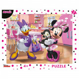 Puzzle cu rama - Minnie (40 piese) PlayLearn Toys, Dino
