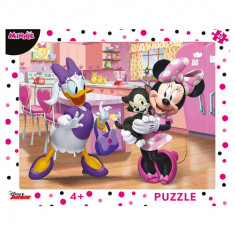 Puzzle cu rama - Minnie (40 piese) PlayLearn Toys foto