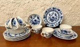 SET DE CAFEA- 18 PIESE DIN PORTELAN- MARCAJ OSCAR SCHALLER BAVARIA