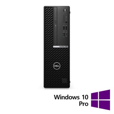 PC Refurbished DELL OptiPlex 7090 SFF, Intel Core i5-10600 3.30 - 4.80GHz, 8GB DDR4, 256GB SSD + Windows 10 Pro foto