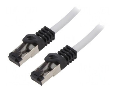Cablu Patch S/FTP Cat 8.1 LSZH Gri 20m 26AWG foto
