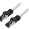 Cablu Patch S/FTP Cat 8.1 LSZH Gri 20m 26AWG
