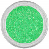 Pigment verde deschis cu sclipici, INGINAILS