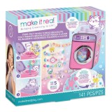Cumpara ieftin Set de creat bratari, Make It Real, Purr-fect Wash Bead, 141 piese