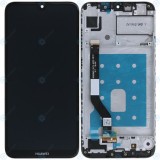 Huawei Y7 2019 (DUB-L21 DUB-LX1) Capac frontal modul display + LCD + digitizer negru