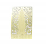 Card feng shui din metal talismanul de aur pagoda nelepciunii 2022, Stonemania Bijou