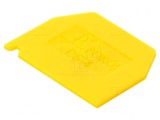 Placă extremitate galbenă poliamidă 1mm