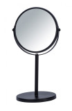 Oglinda cosmetica de masa, Assisi Negru, &Oslash;16xH34,5 cm
