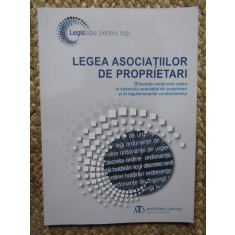 LEGEA ASOCIATIILOR DE PROPRIETARI