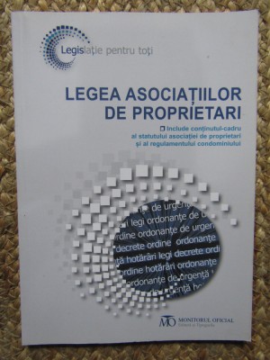 LEGEA ASOCIATIILOR DE PROPRIETARI foto