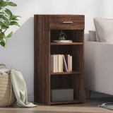 Gossi dulap, stejar maro, 40x42,5x93 cm, lemn prelucrat