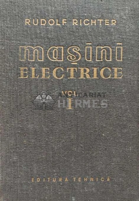 Masini electrice (volumul 1) - 1958 - Rudolf Richter (A210)