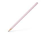 Creion grafit B triunghiular sparkle rose metalizat 2023 Faber-Castell