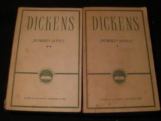 DOMBEI SI FIUL-DICKENS- 2 VOL-1=546 PG- 2=572 PG-C.L.U.-TRAD. ALICE VOINESCU- foto