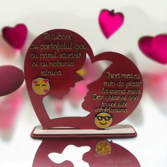Cadou pentru iubit/iubită/sotie cu Emoji