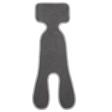 Protectie antitranspiratie pentru scaun auto grupa 1, AirCuddle, gri inchis