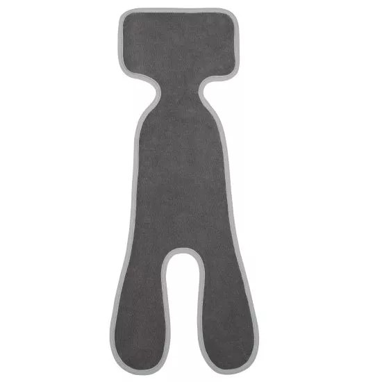 Protectie antitranspiratie pentru scaun auto grupa 1, AirCuddle, gri inchis