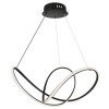 Candelabru LED V-TAC 49W, 3000K, 5220lm, 70x120cm, Negru, Otel/Silicon, IP20, Durata 20000h, Alb Cald