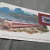 CARD SUVENIR CU TMBRU NESTAMPILAT /E MAI MARE CA CP/ JAPAN