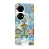 Husa compatibila cu Huawei Nova Y70 model Squidward SpongeBob, Silicon, TPU, Viceversa, Transparent, Carcasa
