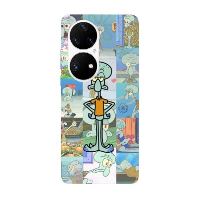 Husa compatibila cu Huawei Nova Y70 model Squidward SpongeBob, Silicon, TPU, Viceversa foto