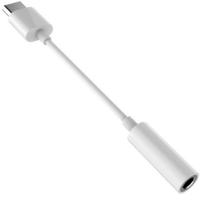 Cablu adaptor audio Huawei CM20 jack 3.5 mm (mama) la USB Type-C alb foto