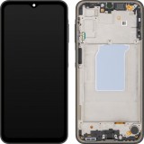 Display cu Touchscreen MP compatibil cu Samsung Galaxy A26 A266, cu Rama, Negru
